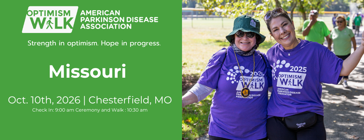 APDA 2026 Optimism Walk for Parkinson's - Chesterfield, MO